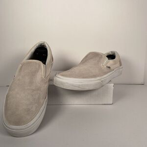 Vans Ultracush Pro Slip On Ambrosia Suede Light Pink Mens 6.5 Womens 8 721454